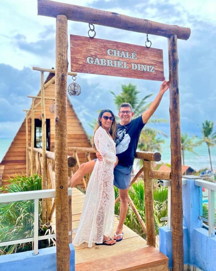 Pousada Beach House Coqueirinho จากูมา ภายนอก รูปภาพ